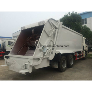 China 6X4 Compressed Garbage Truck 18 M3